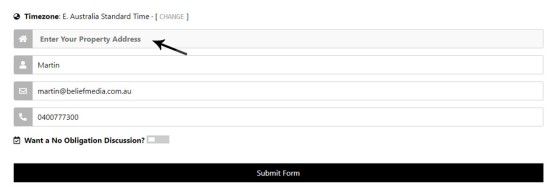 Formly Property Report Form